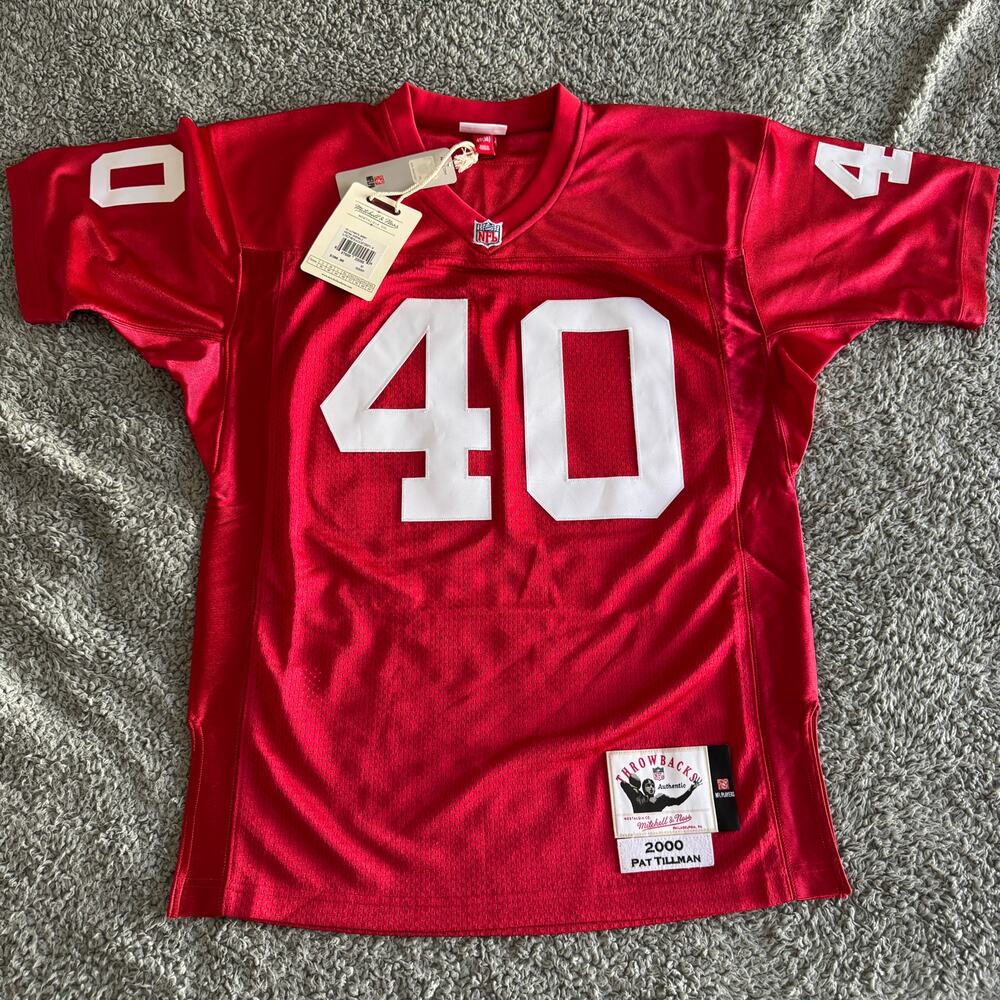NWT Authentic Pat Tillman 2000 Mitchell & Ness NFL Arizona Cardinals Jersey 40-M
